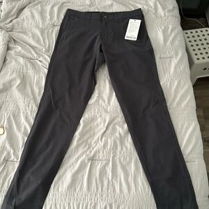 Lululemon Commission Woven Air pants. New with tags. Dark grey. 32 x 34